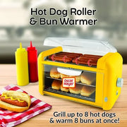 Hot Dog Roller & Bun Toaster Oven