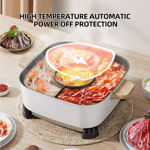 Multifunctional Electric Barbecue Grill