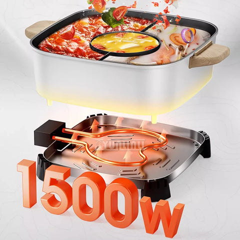 Multifunctional Electric Barbecue Grill