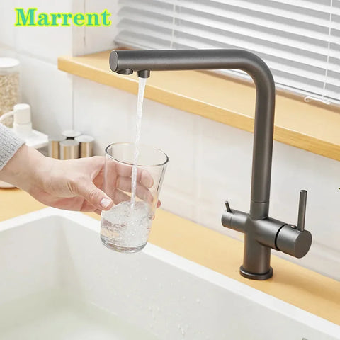 Hot and Cold Kitchecn Water Faucet with Tap