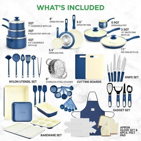 Complete Home Kitchen Cookware